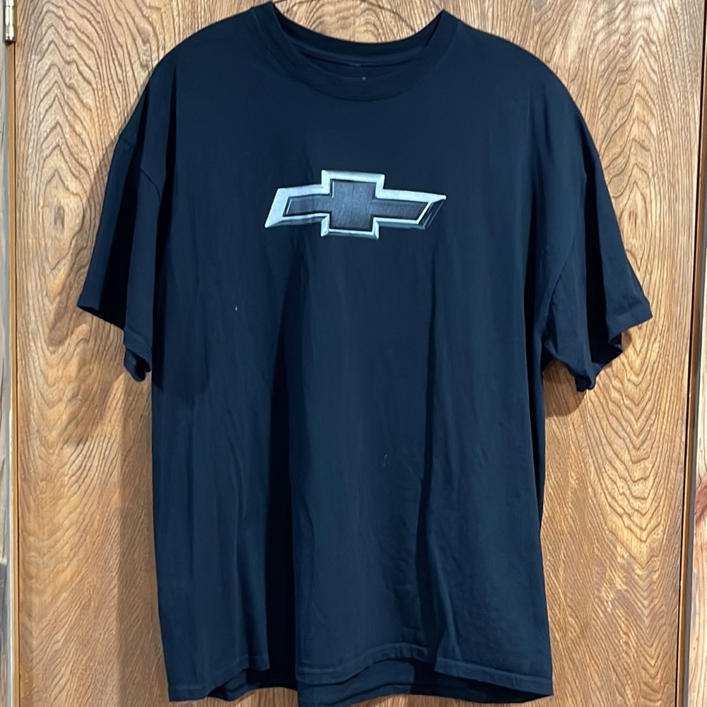Mens 2Xl black Chevrolet logo